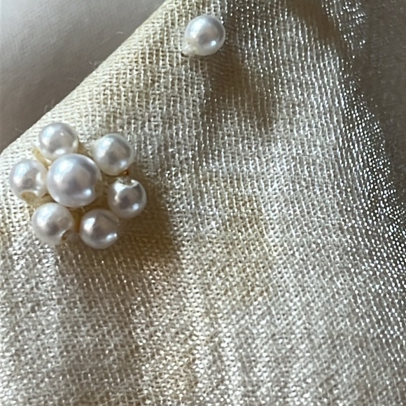 Adrianna Papell Ivory Sleeves Tiered Ruffles Mini Dress with Embellishme… - Picture 14 of 14